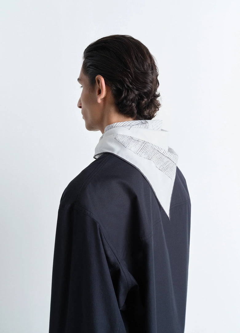 Christophe Lemaire BANDANA MAISONS VERTES 60 PHILIPPE WEISBECKER