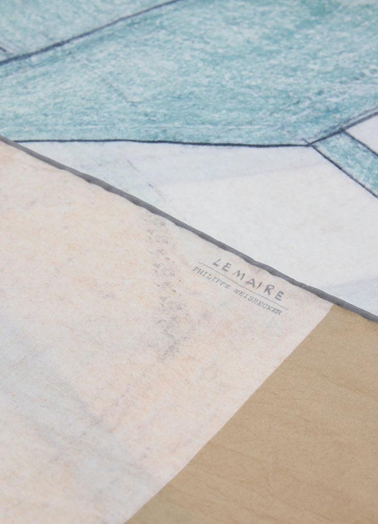 Christophe Lemaire CARRÉ DE SOIE CHAISE VERTE 90 PHILIPPE WEISBECKER