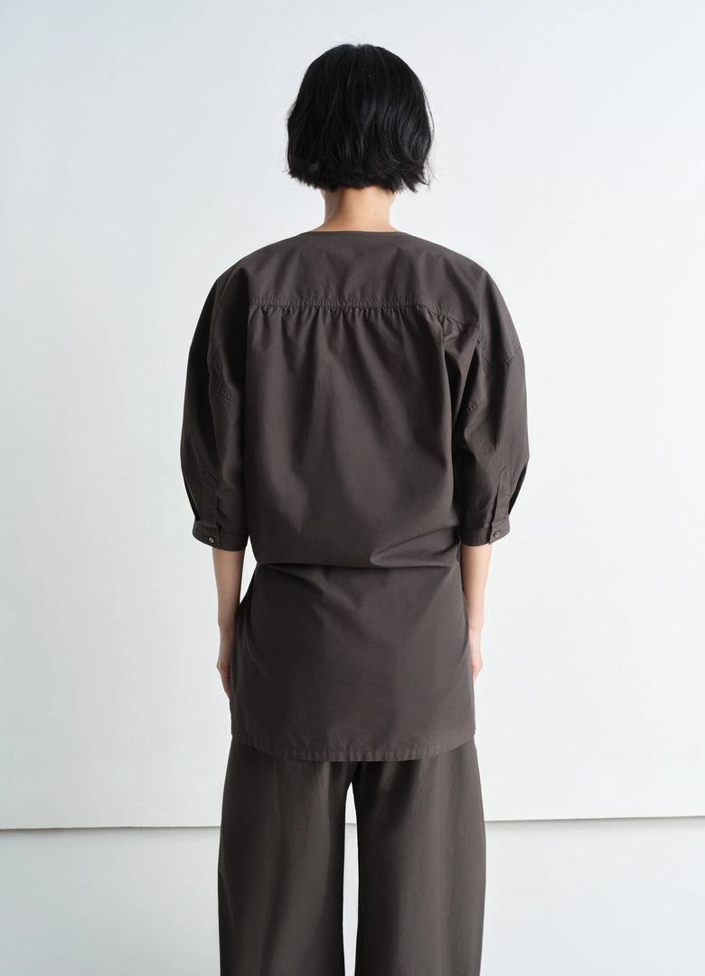 Christophe Lemaire CHEMISE TWISTED À MANCHES COURTES
