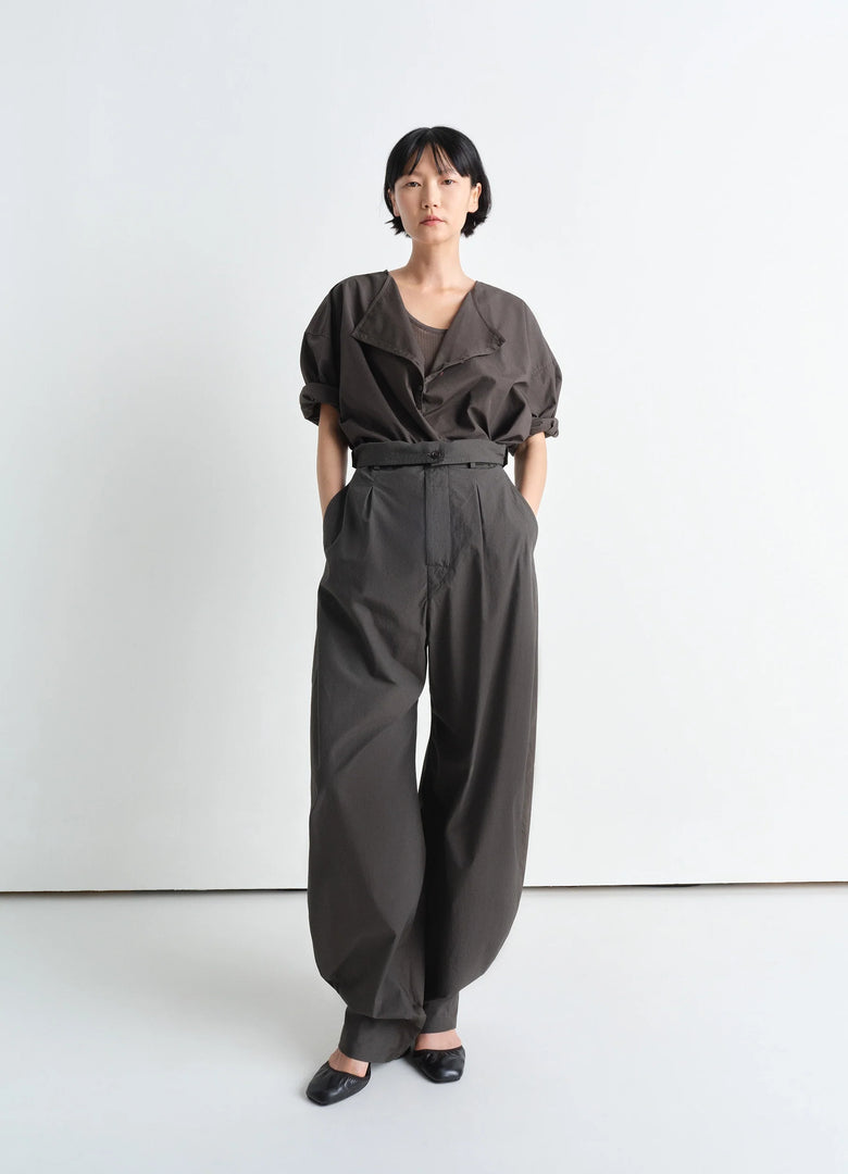 Christophe Lemaire CHEMISE TWISTED À MANCHES COURTES