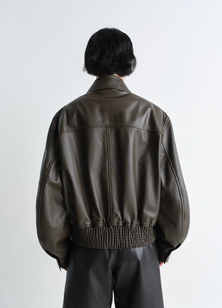 Christophe Lemaire BLOUSON EN CUIR
