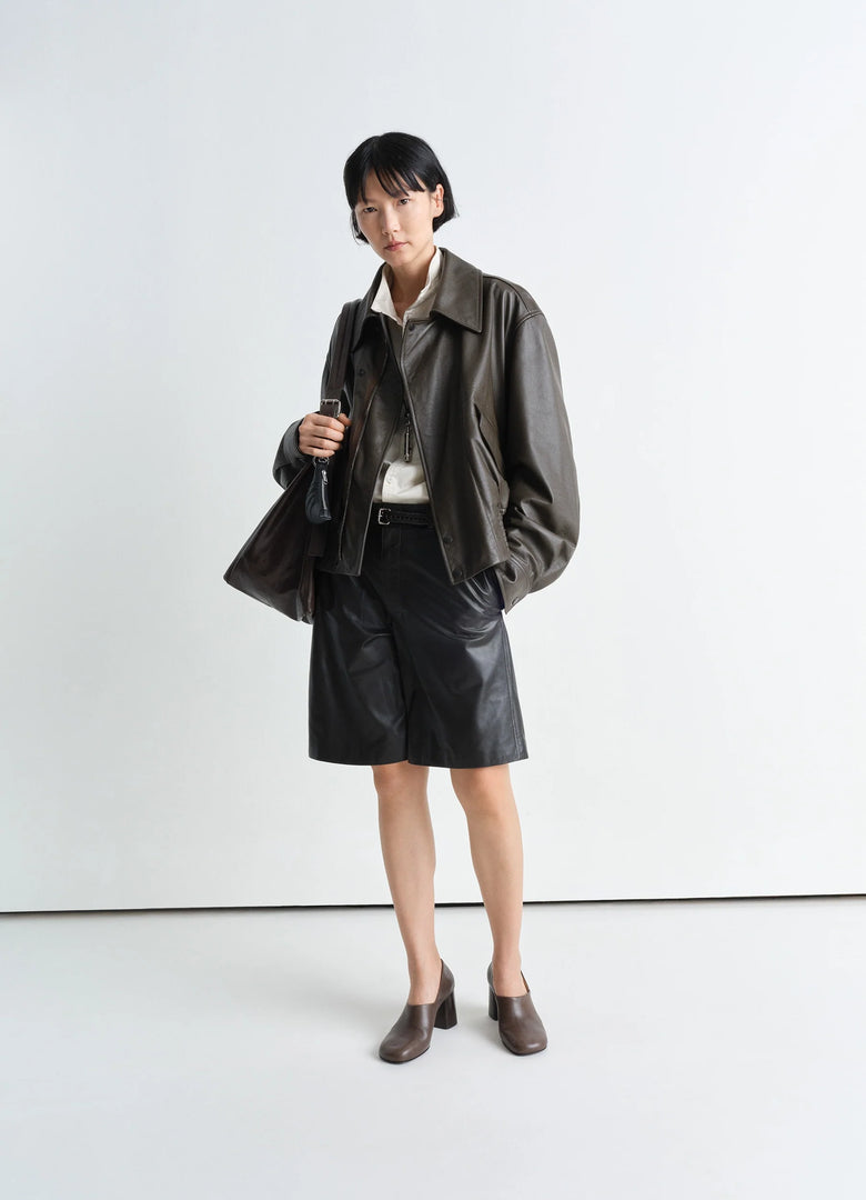 Christophe Lemaire BLOUSON EN CUIR