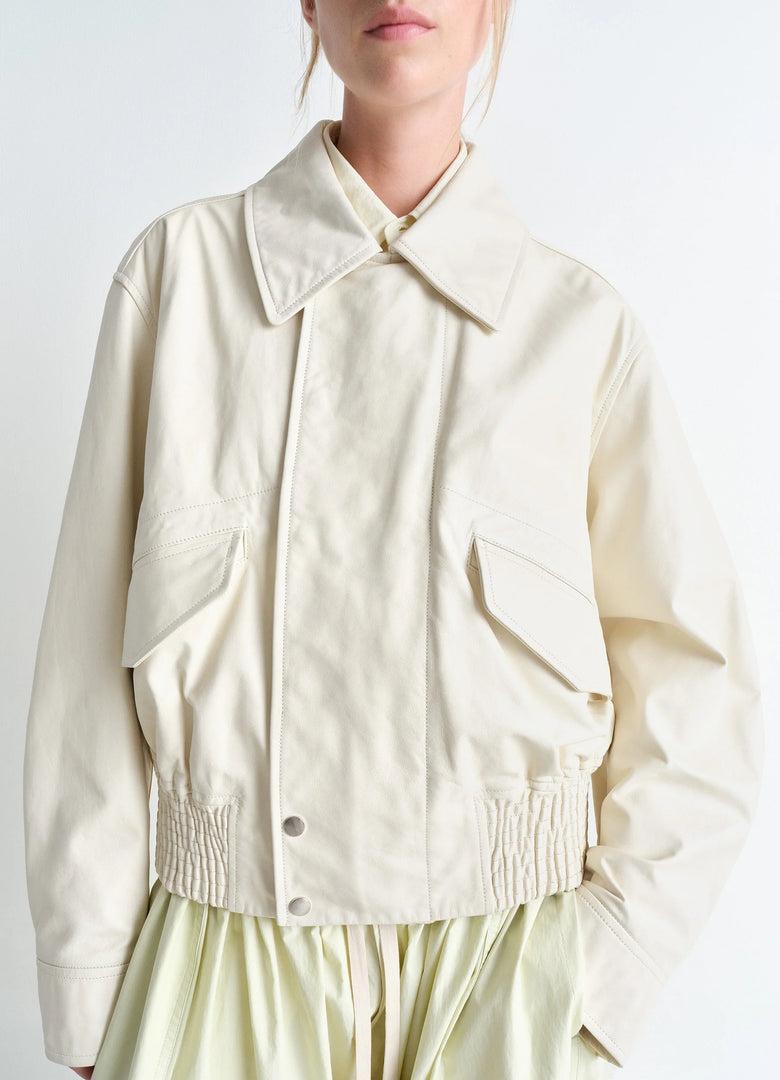 Christophe Lemaire BLOUSON EN CUIR