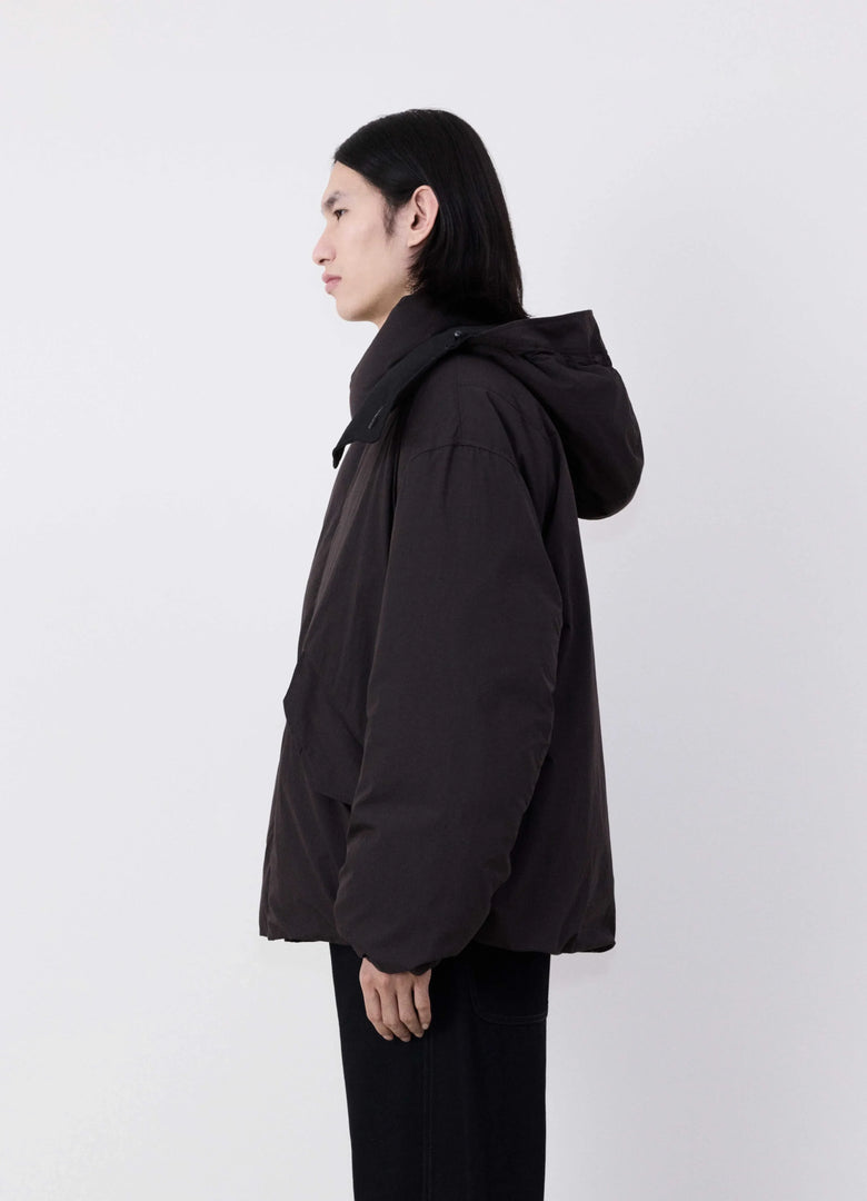 Christophe Lemaire BLOUSON MATELASSÉ À CAPUCHE