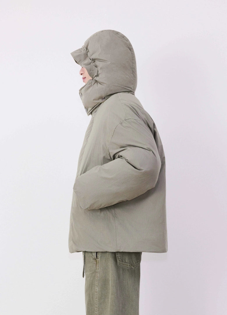 Christophe Lemaire BLOUSON MATELASSÉ À CAPUCHE