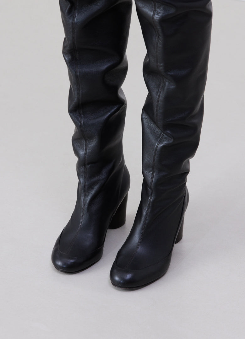 Christophe Lemaire BOTTES GLOVE À TALON DE 80MM