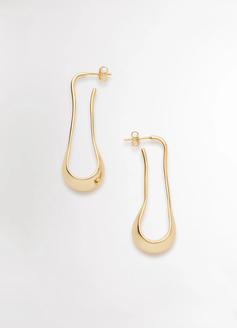 christophe lemaire BOUCLES D'OREILLES SHORT DROP