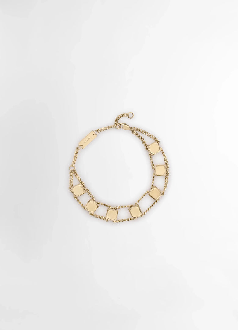 christophe lemaire BRACELET ABACUS GOLD