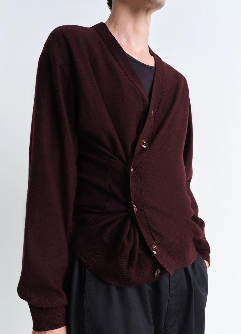 Christophe Lemaire CARDIGAN TWISTED DÉCONTRACTÉ