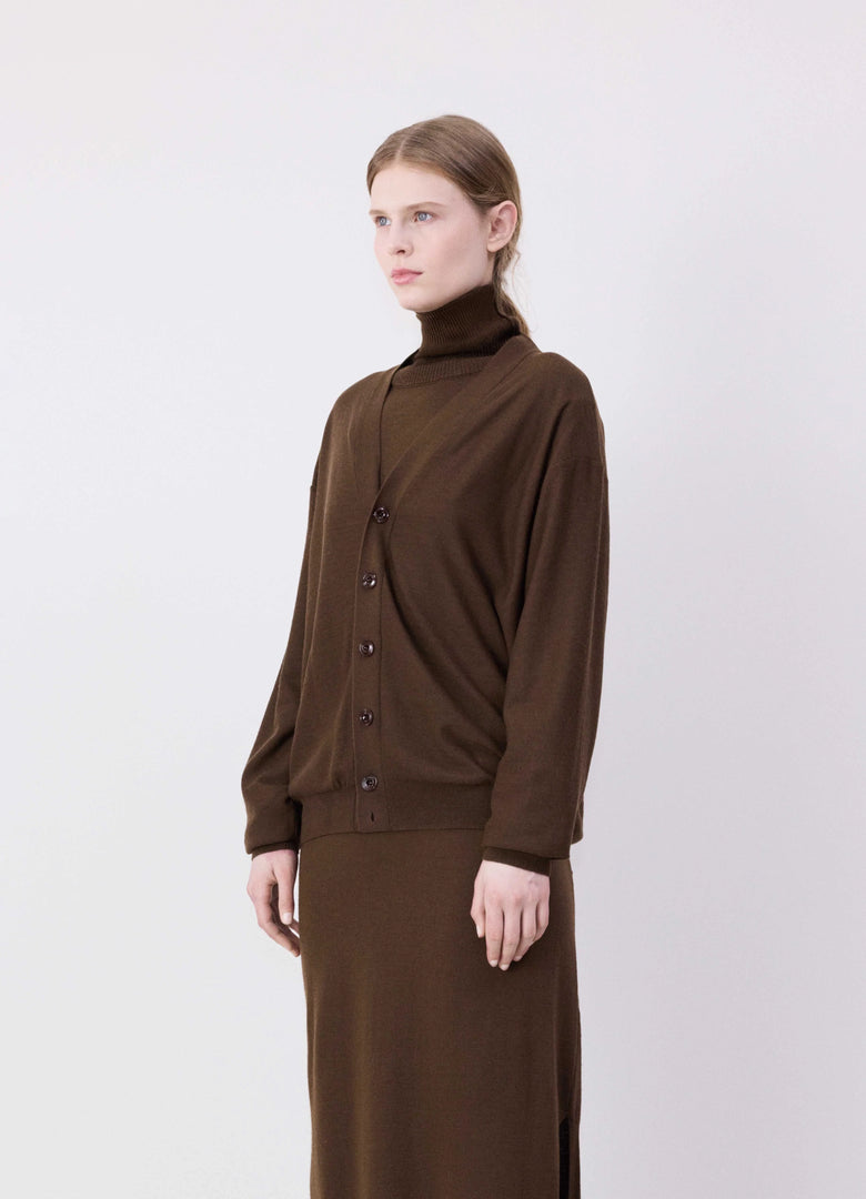 Christophe Lemaire CARDIGAN TWISTED DÉCONTRACTÉ