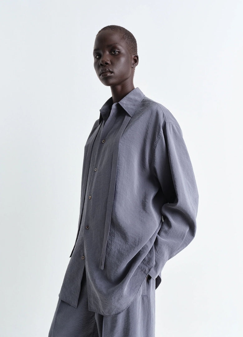 Christophe Lemaire CHEMISE LONGUE À CRAVATE