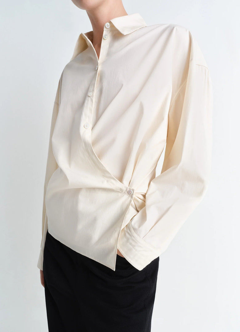 Christophe Lemaire CHEMISE TWISTED À COL CLASSIQUE