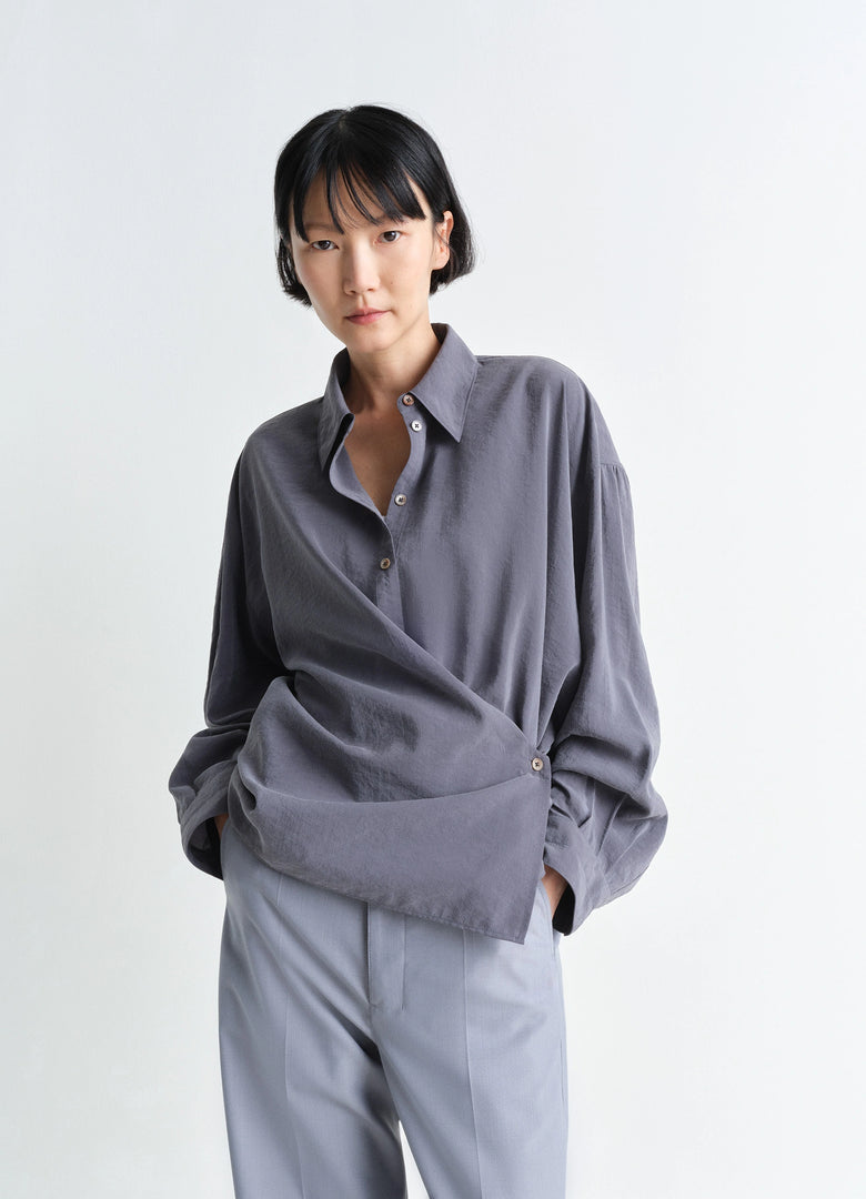 christophe lemaire CHEMISE TWISTED À COL CLASSIQUE