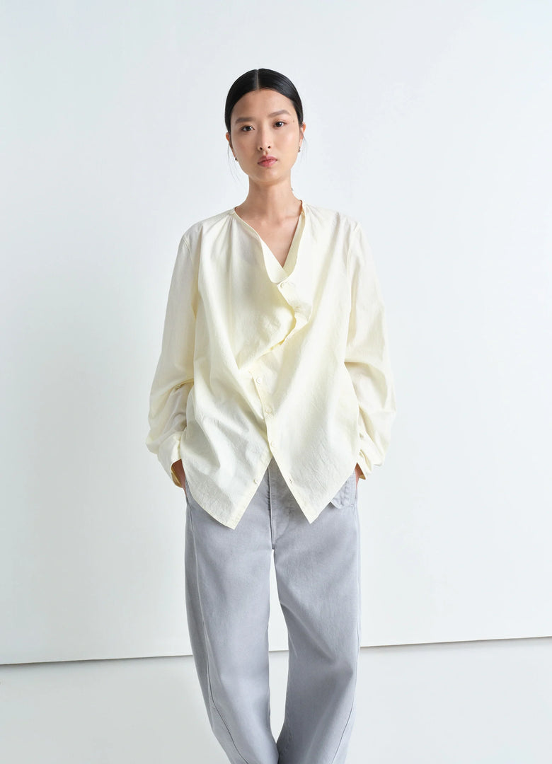 christophe lemaire CHEMISIER À ENCOLURE SOUPLE