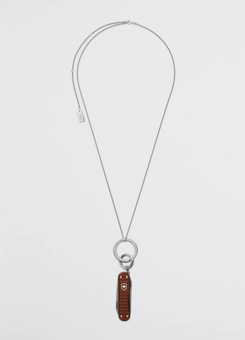 christophe lemaire COLLIER MINI COUTEAU SUISSE
