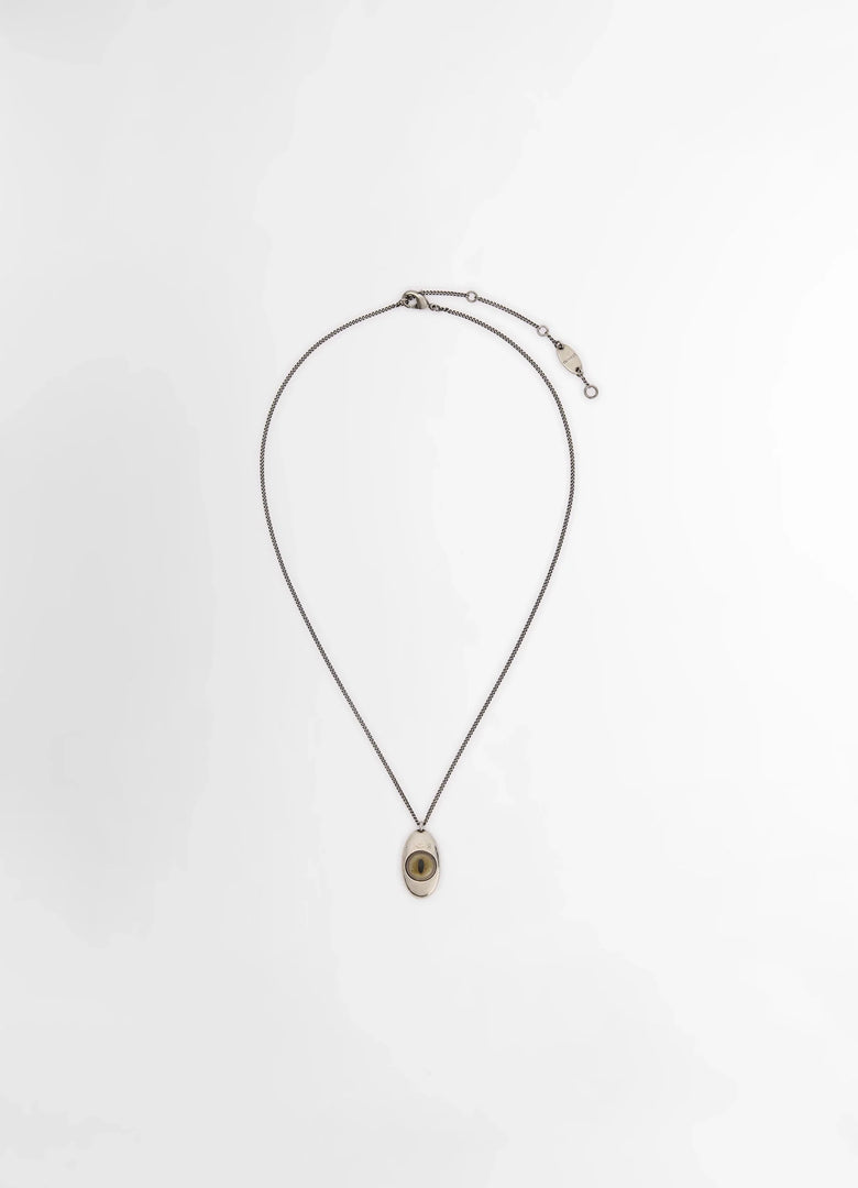 christophe lemaire COLLIER ŒIL DE CHAT