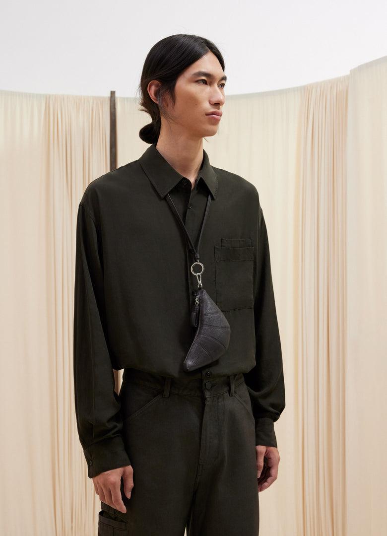 Christophe Lemaire COLLIER PORTE-MONNAIE CROISSANT