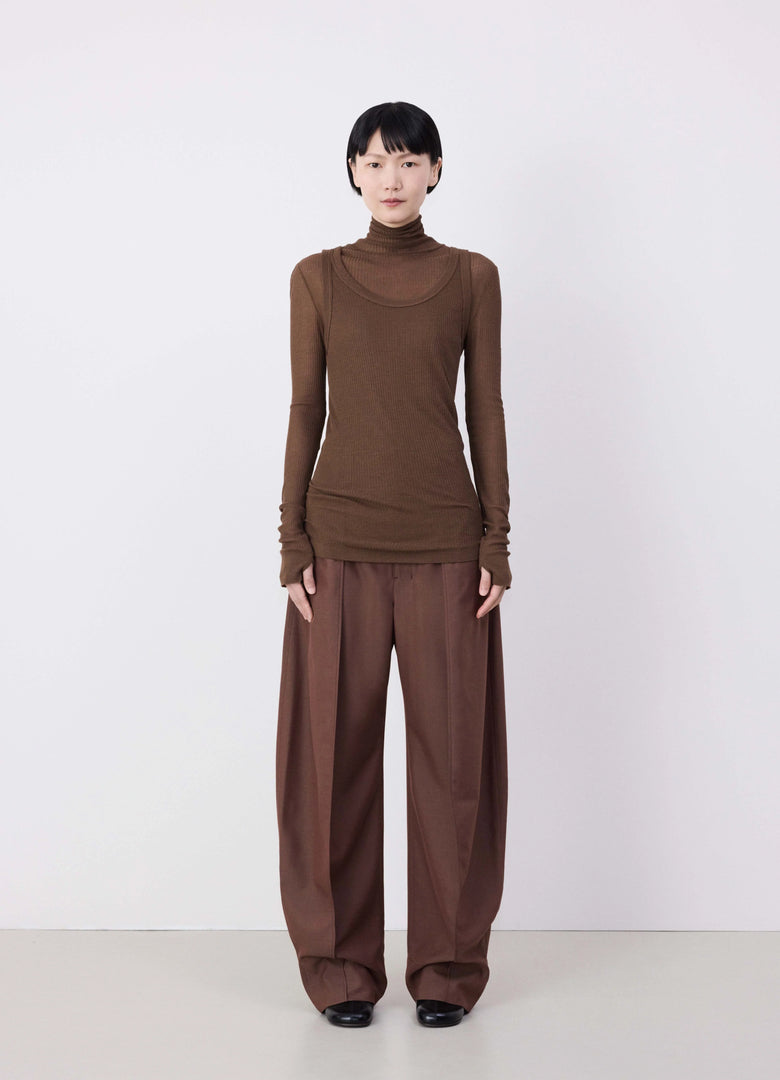 Christophe Lemaire DÉBARDEUR CÔTELÉ SANS COUTURES