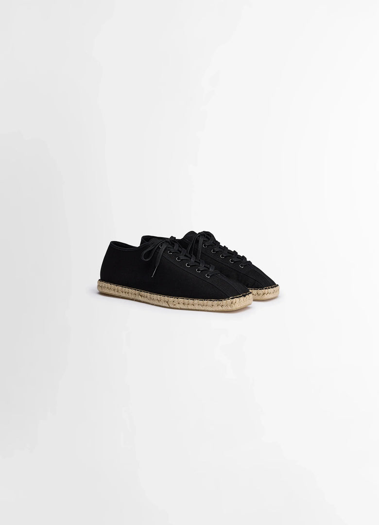 Christophe Lemaire ESPADRILLES LINOLÉUM À LACETS