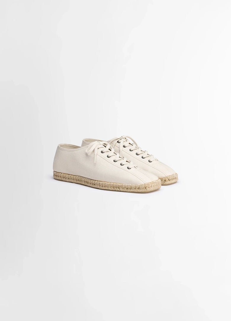 Christophe Lemaire ESPADRILLES LINOLÉUM À LACETS
