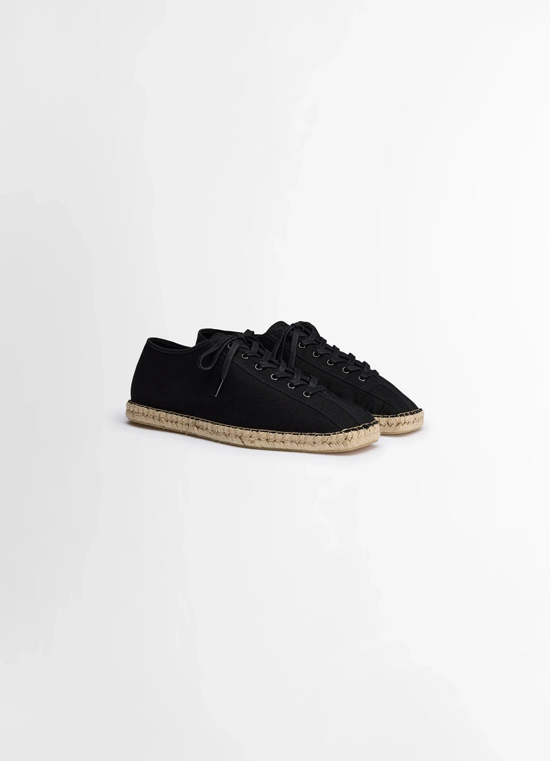 Christophe Lemaire ESPADRILLES LINOLÉUM À LACETS