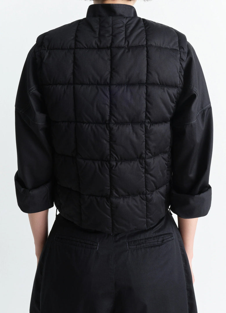 Christophe Lemaire GILET OUATINÉ