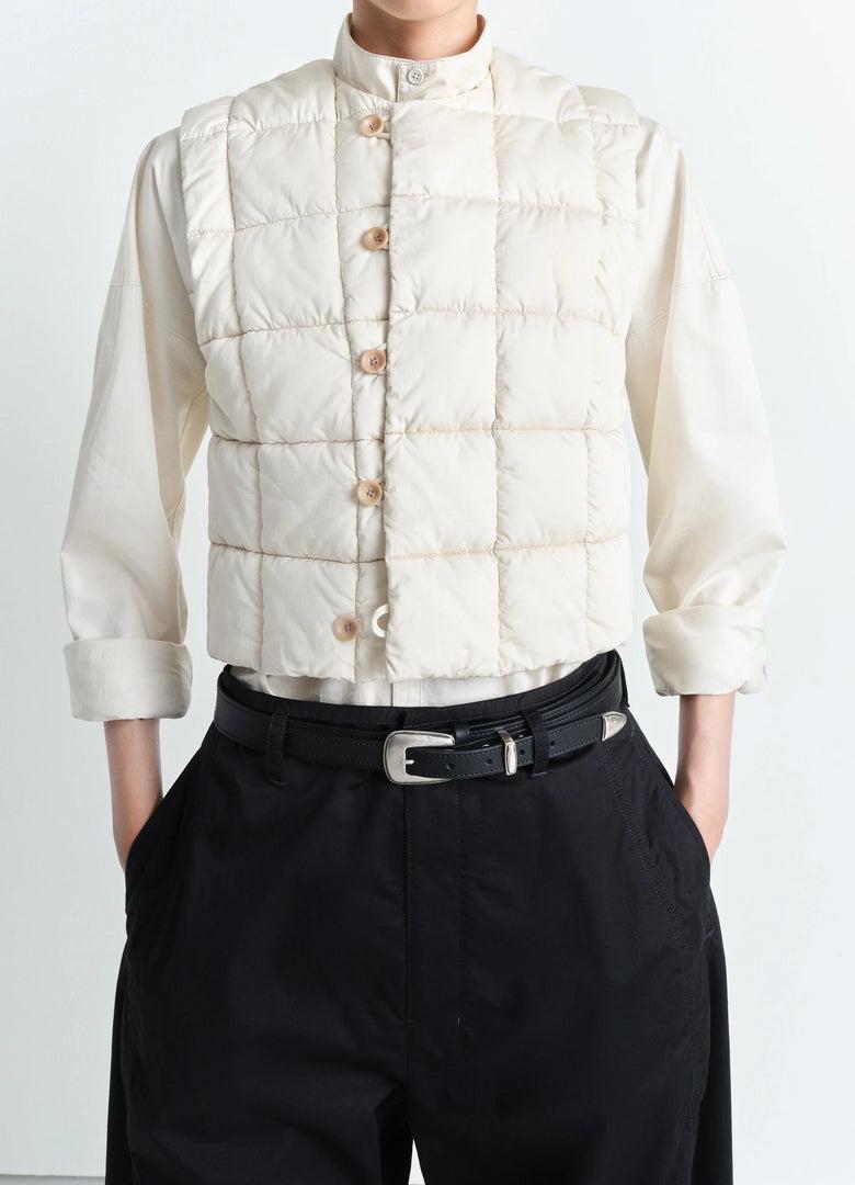 Christophe Lemaire GILET OUATINÉ