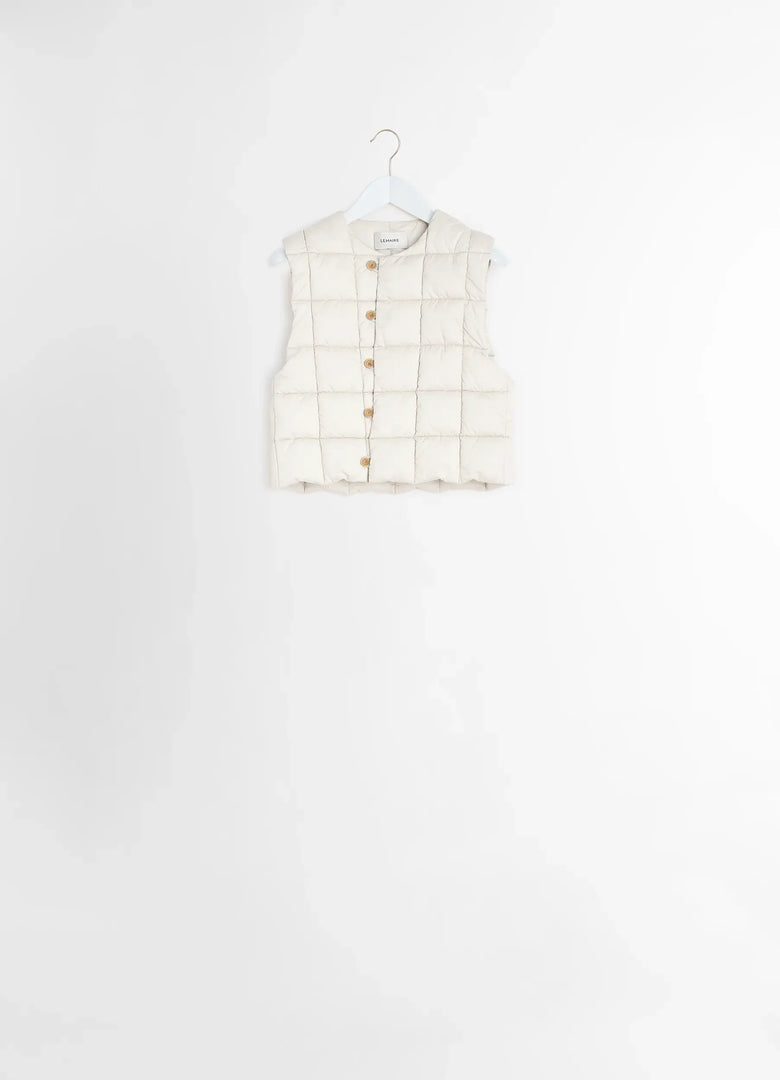 Christophe Lemaire GILET OUATINÉ