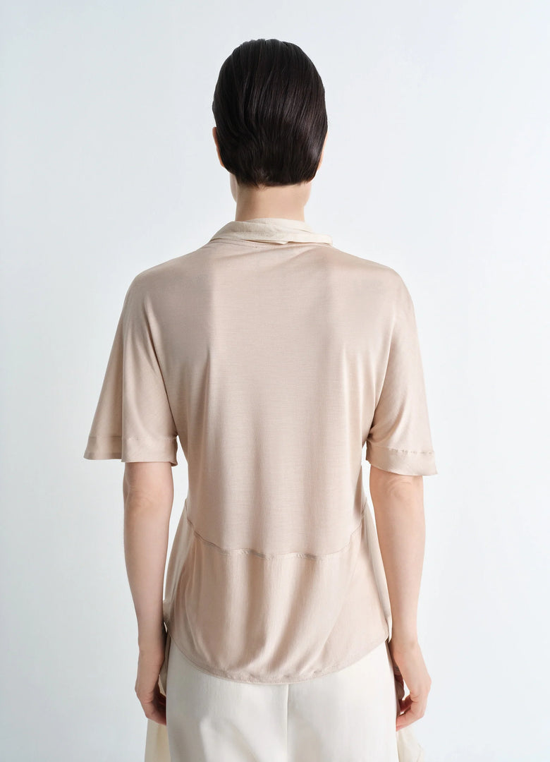 Christophe Lemaire HAUT MULTI-MATIÈRES À NŒUDS