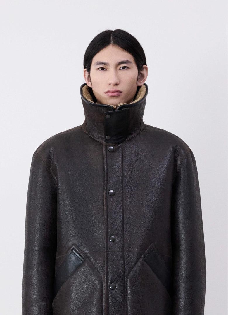 Christophe Lemaire MANTEAU EN SHEARLING