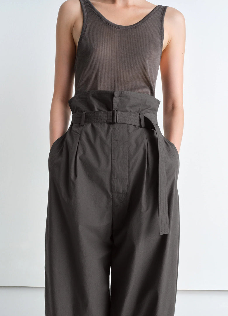 Christophe Lemaire PANTALON À CEINTURE RETOURNÉE