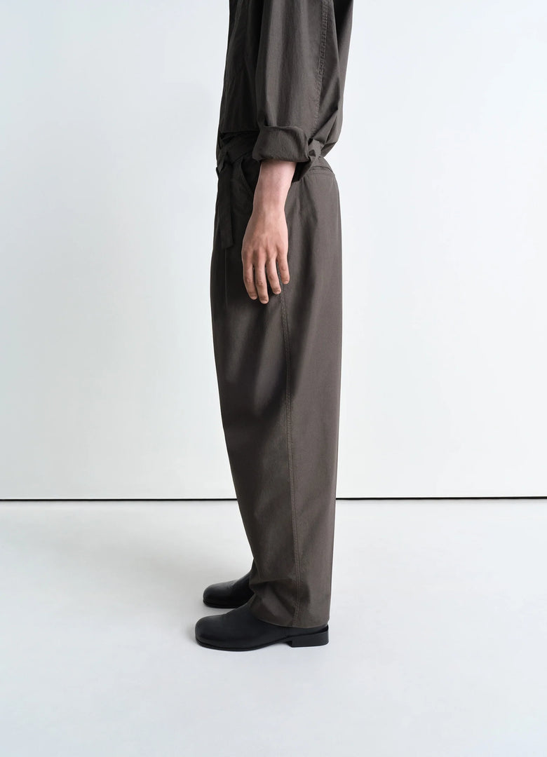 Christophe Lemaire PANTALON À PLIS CEINTURÉ