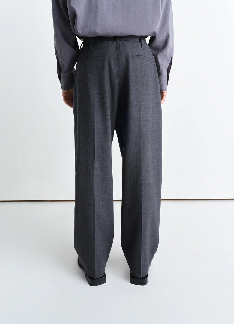 Christophe Lemaire PANTALON À PLIS CEINTURÉ