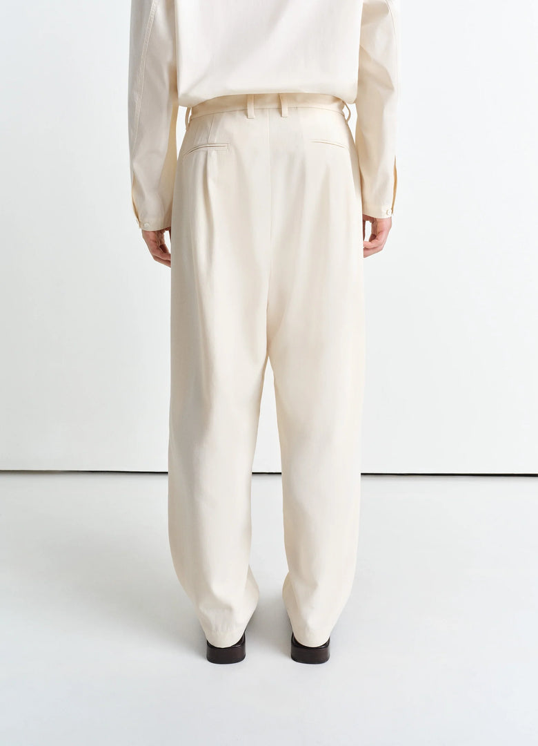 Christophe Lemaire PANTALON À PLIS ET CORDON