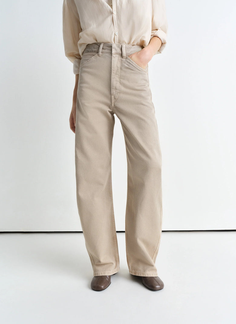 Christophe Lemaire PANTALON ARRONDI TAILLE HAUTE