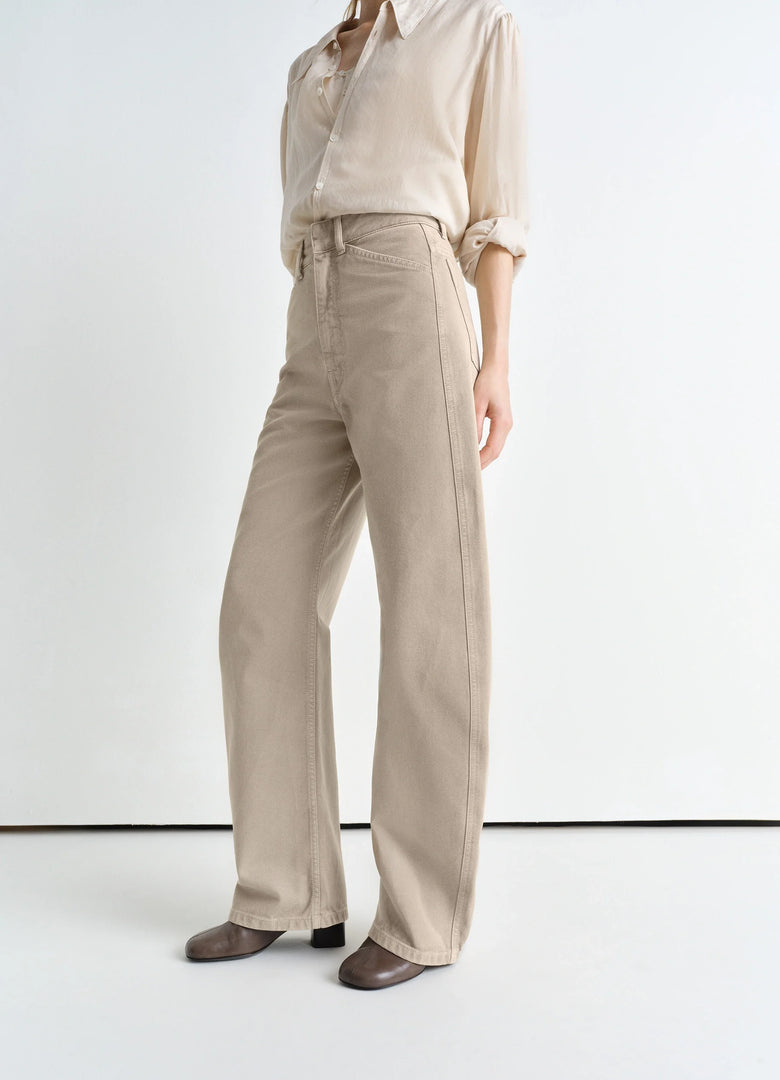 Christophe Lemaire PANTALON ARRONDI TAILLE HAUTE