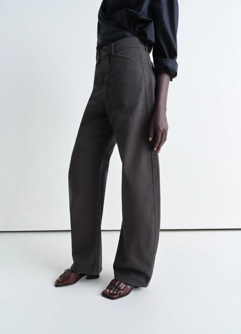 Christophe Lemaire PANTALON ARRONDI TAILLE HAUTE