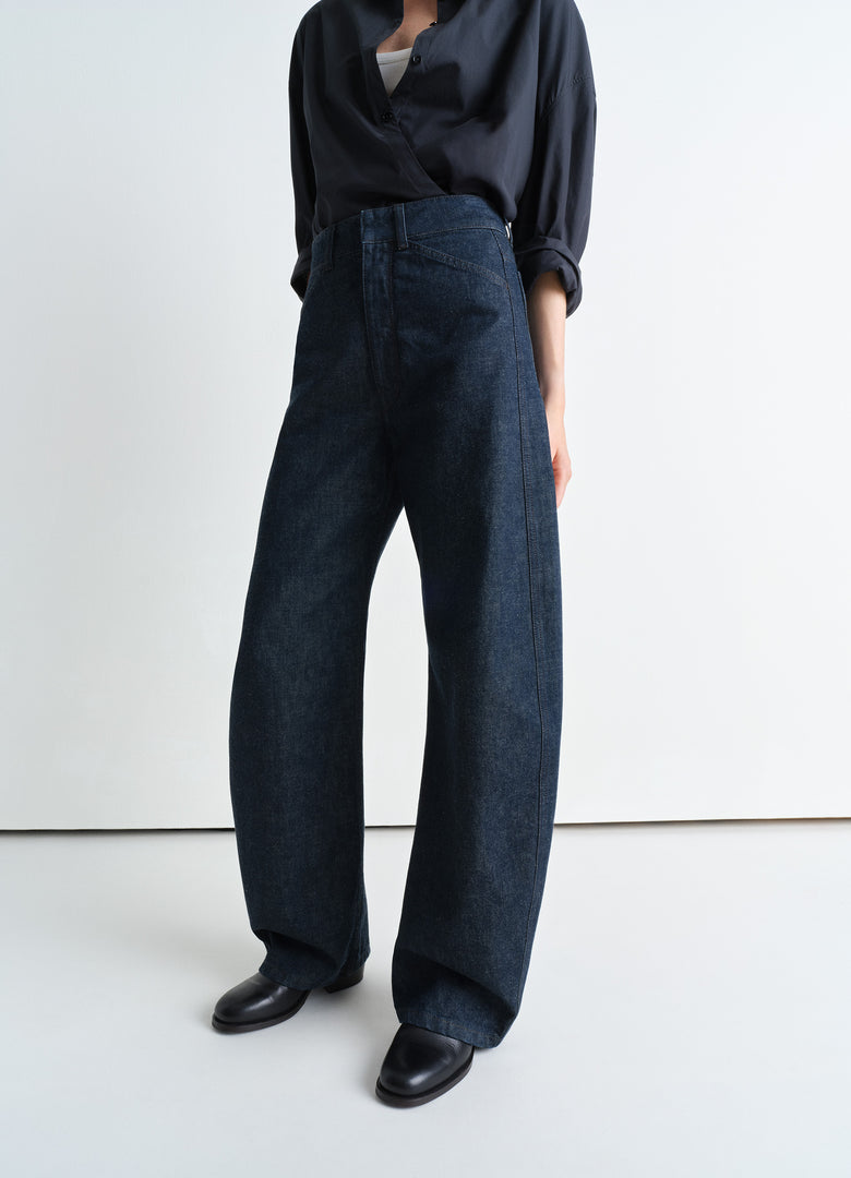 Christophe Lemaire PANTALON ARRONDI TAILLE HAUTE