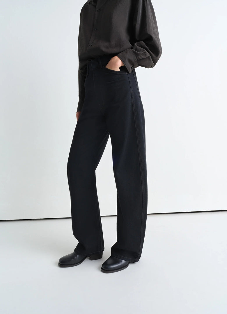 Christophe Lemaire PANTALON ARRONDI TAILLE HAUTE