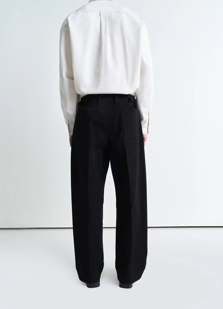 Christophe Lemaire PANTALON CAROTTE À PLIS