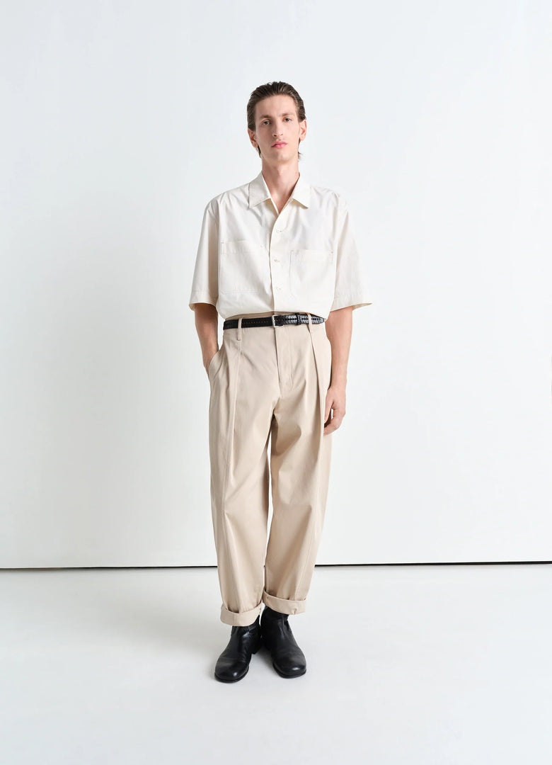 christophe lemaire PANTALON MAXI À PLIS