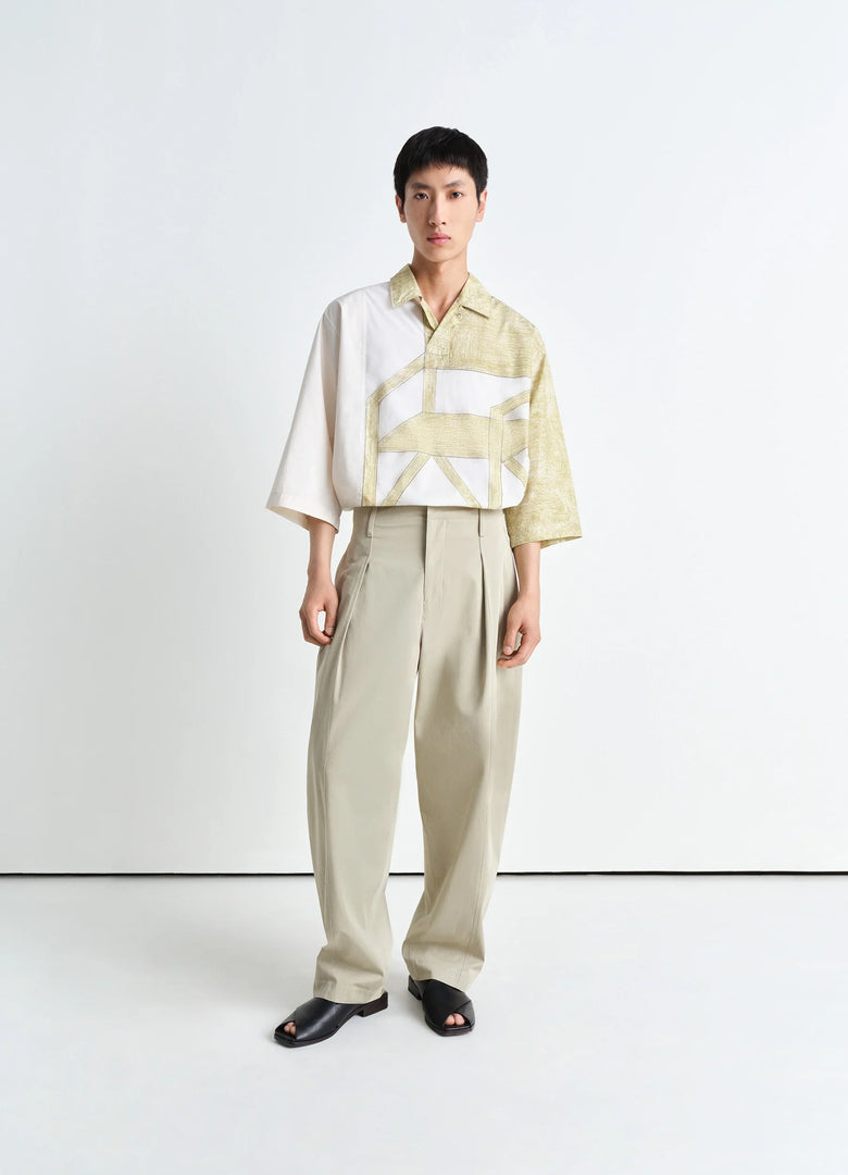 christophe lemaire PANTALON MAXI À PLIS