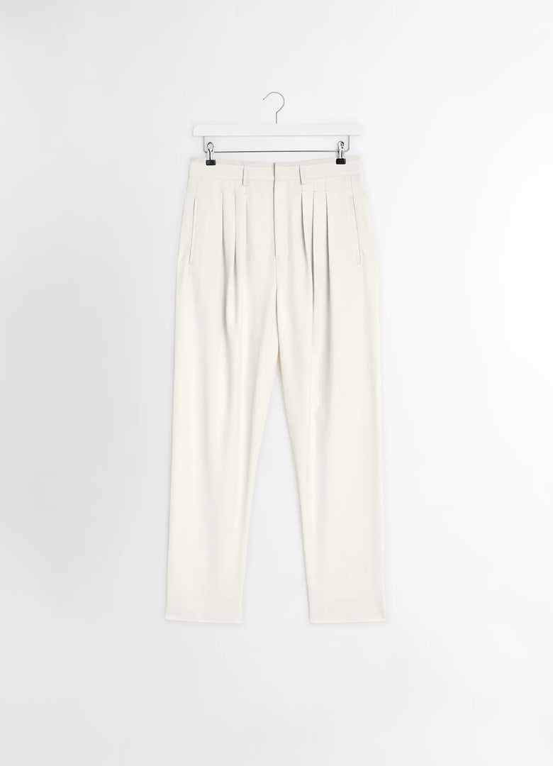 Christophe Lemaire PANTALON TAILLEUR PLISSÉ