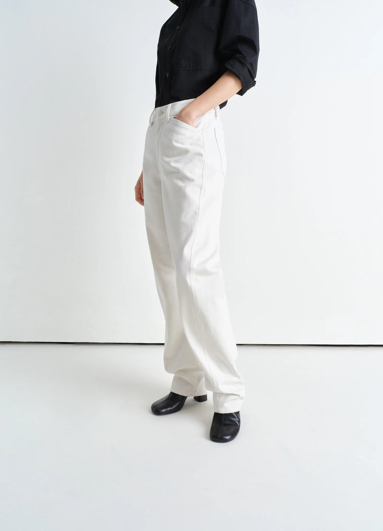 Christophe Lemaire PANTALON TWISTED À CINQ POCHES