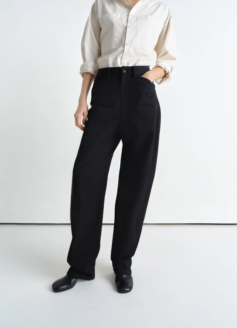 Christophe Lemaire PANTALON TWISTED À CINQ POCHES