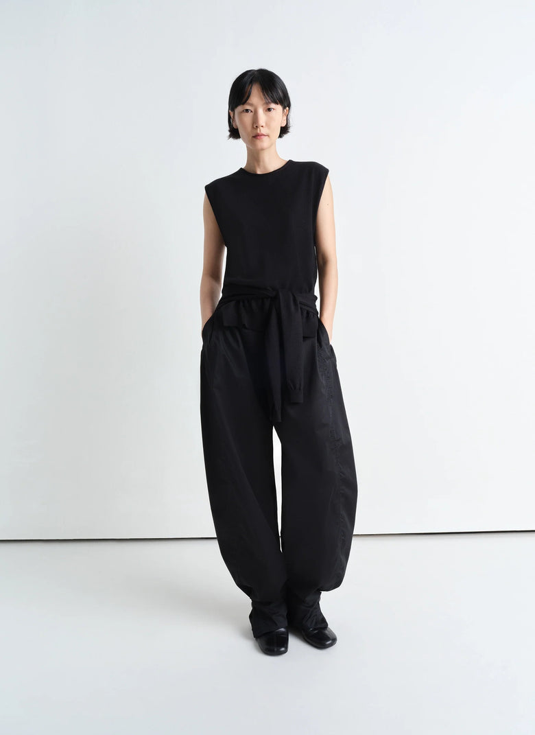 Christophe Lemaire PULL SANS MANCHES TROMPE-L'ŒIL