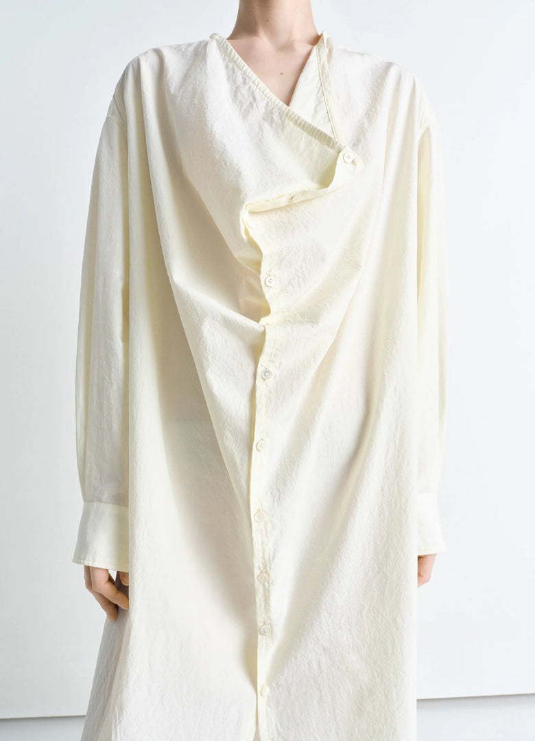 Christophe Lemaire ROBE À ENCOLURE DOUCE