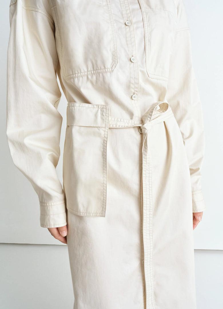 Christophe Lemaire ROBE CHEMISE LONGUE
