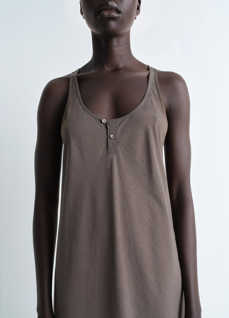 Christophe Lemaire ROBE DÉBARDEUR COUPÉE EN BIAIS