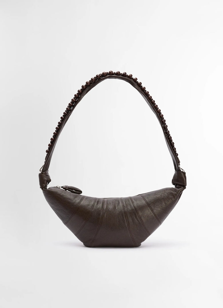 christophe lemaire SAC CROISSANT MEDIUM À PERLES